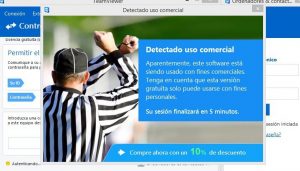 Cómo eliminar mensaje de Teamviewer Detectado uso comercial