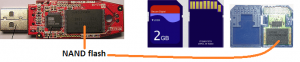 memoria NAND usb